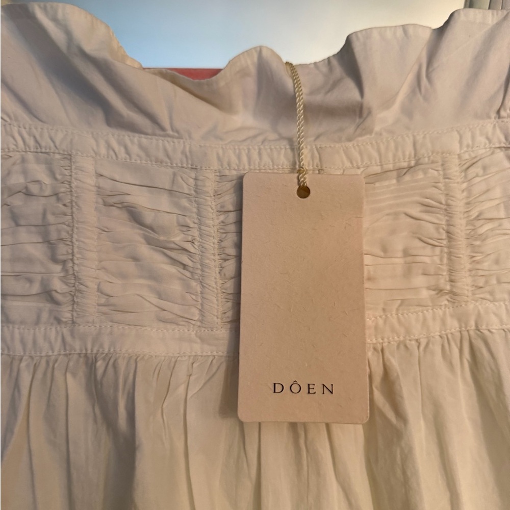 Doen LYNETTE DRESS in salt small NWT - Picture 4 of 5